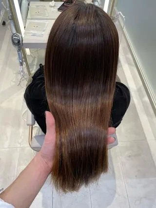 顔周り/透明感カラー /韓国ヘア/TAKUのヘアスタイル