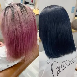 ミディアム カラー 🫧艶髪カラー🫧 伊原修子のヘアスタイル