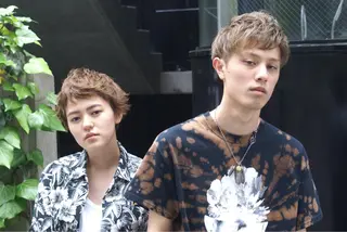 ショート カラー ACT仙川所属・みうら ミウラのヘアスタイル