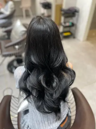 ロング MOE 福岡韓国ヘア✧︎のヘアスタイル