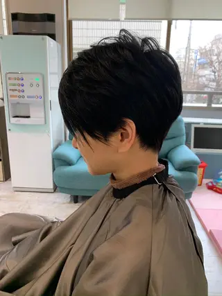 ショート 再現性ショートボブ 木又克美のヘアスタイル