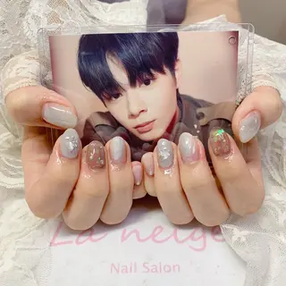 ネイル La neige* yuki 🥯🍑のネイルデザイン