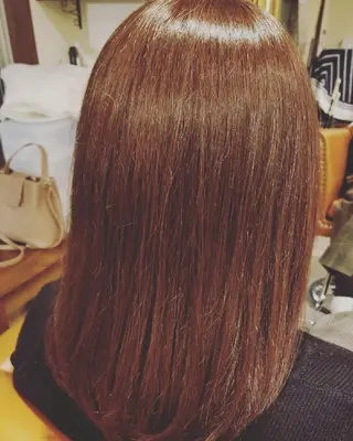 セミロング spa hair  ark 富井直美のヘアスタイル