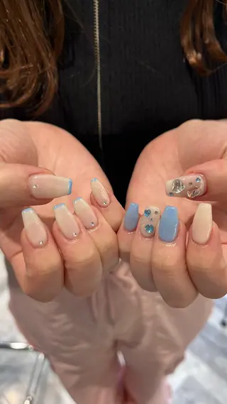 ネイル mai🤍縮毛酸性ス トレート/アイリストのヘアスタイル