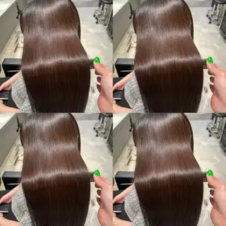ミディアム ✨ツヤ髪☆髪質改善 アルーシェ平井店✨のヘアスタイル