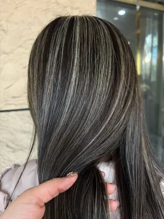 セミロング 🌸艶カラー/レイヤ ー/ボブ/mao🌸のヘアスタイル