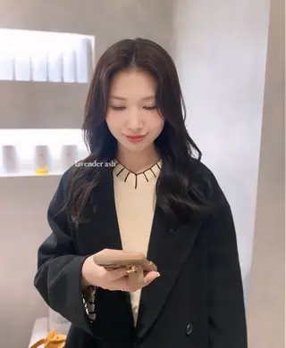 セミロング カラー salowin JIYUGAOKA所属・マンツーマン半個室 tamuraのヘアスタイル