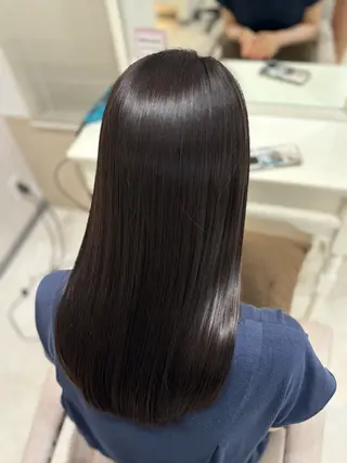 ロング カラー 巻ける縮毛矯正 Sachi🐰のヘアスタイル