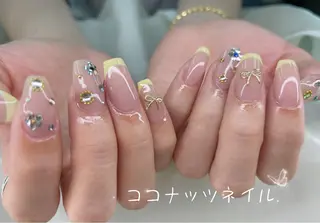 ネイル 神田 ココナッツのネイルデザイン
