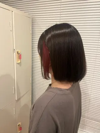 カラー 藤原 智恵のヘアスタイル