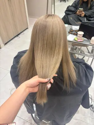 ミディアム バレイヤージュ/ヘア アレンジ/shionのヘアスタイル