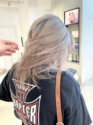 ロング カラー 似合わせカットカラー 🤍🎀honokaのヘアスタイル