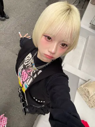 ショート カラー 💎透明感カラー特化 💎TAISEIのヘアスタイル