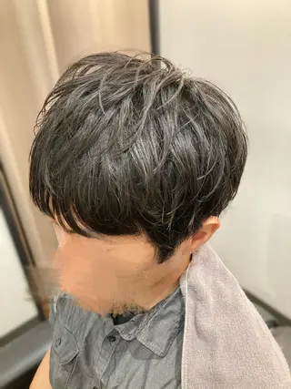 ショート メンズ trim渋谷店所属・徒歩3分ビジネスマン カット👦🏻うしだのヘアスタイル