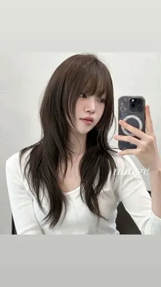 セミロング EleRe 栄所属・矢野春斗/美髪 /髪質改善のヘアスタイル