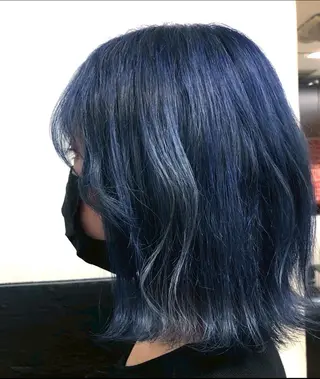 カラー CAFE  and  HAIR  SALON  re:verb所属・今枝莉菜 上品なツヤカラーのヘアスタイル