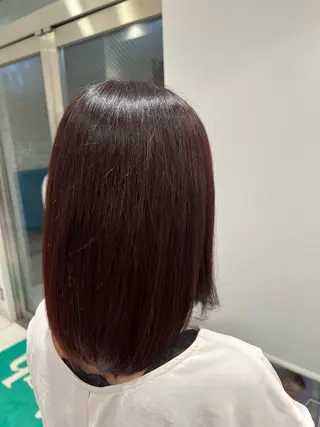 ミディアム 🇰🇷韓国レイヤー 艶カラー／田川佑紀のヘアスタイル