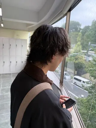 パーマ メンズ 髙橋 優菜のヘアスタイル