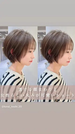 ショート レイヤー❣️縮毛矯正 川村利幸のヘアスタイル