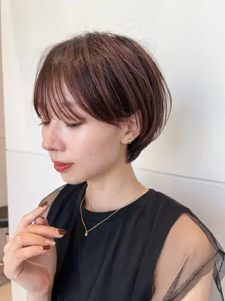 ショート 縮毛矯正 /横山陸人のヘアスタイル