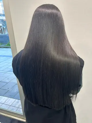 ロング カラー buy your own flowers:kava所属・yoda karenのヘアスタイル