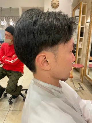 メンズ 田中 秋水のヘアスタイル