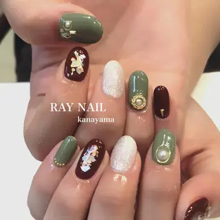 ネイル Arowa 伊田のネイルデザイン