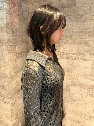 ミディアム カラー mai / linoah˚✧のヘアスタイル