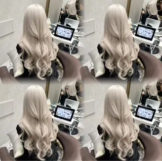 ロング 璃 音のヘアスタイル