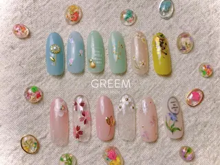 ネイル GREEM グリームのネイルデザイン