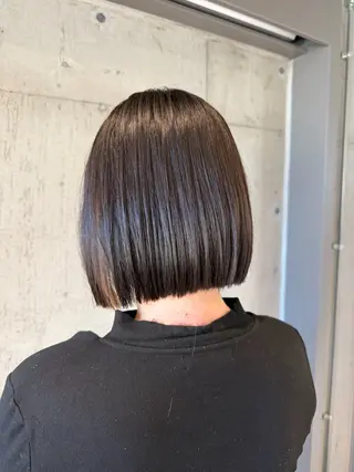 ミディアム カラー ヘアアレンジ 美髪・艶カラー・ ボブ・リクト💥のヘアスタイル