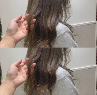 ロング カラー ヘアアレンジ 髪質改善period.所属・いしかわまい🎀 髪質改善特価サロンのヘアスタイル