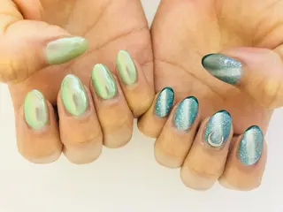 ネイル いちじゅう あおいのネイルデザイン