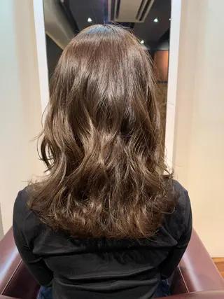 ミディアム カラー 【azure横浜】 🧸misaki🌸のヘアスタイル