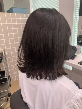 セミロング 【美容室が苦手な方 専問美容室】MIHOのヘアスタイル