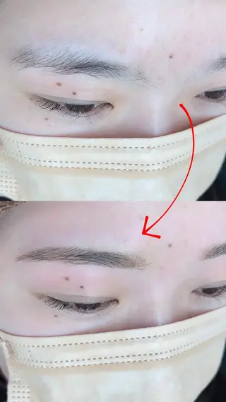 パーマ アイブロウ BEIGE 金山 🌹RUKAのマツエク・マツパデザイン