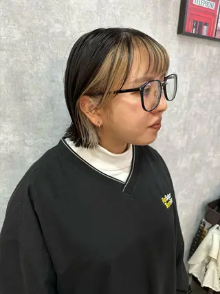 ショート C’LD hair  produce /シールドヘア所属・モテ髪/ボブ/ショー ト/アダチフウトのヘアスタイル