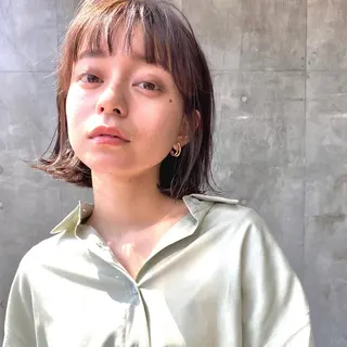 ショート カラー ヘアアレンジ 【ダメージレス施術】 【透明感】北村 拓也のヘアスタイル