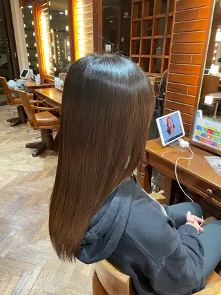 セミロング stylist YUTOのヘアスタイル