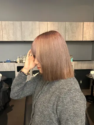 ミディアム 大人レイヤー/艶美髪 🇺🇸TOMONAのヘアスタイル