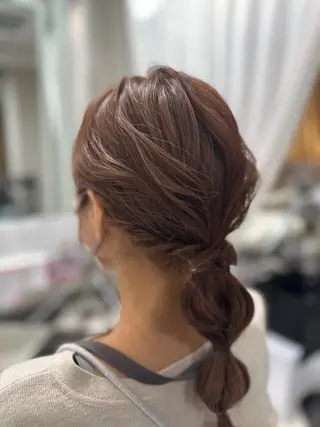 セミロング 鶴田 悠斗のヘアスタイル