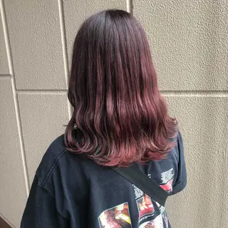 ミディアム 🐬脱白髪染めカラー 清水大世🐬のヘアスタイル