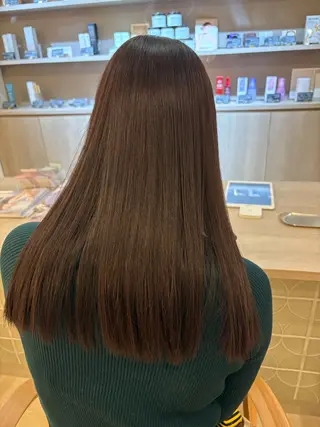 ロング ルプラボウ すぎやまみほのヘアスタイル