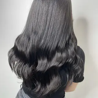 ロング カラー &chaLme   心斎橋所属・emi/髪質改善/ 韓国風/艶カラーのヘアスタイル