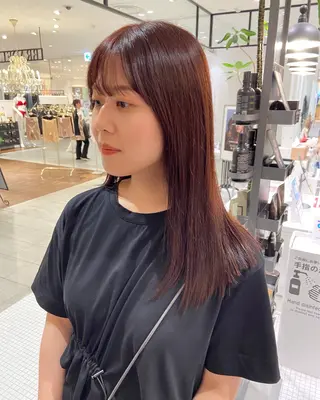 ミディアム カラー BEHIVE パルコ2店所属・今 眞人のヘアスタイル