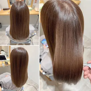 ロング カラー ヘアエステ／髪質改善 専門店CAFUNEのヘアスタイル