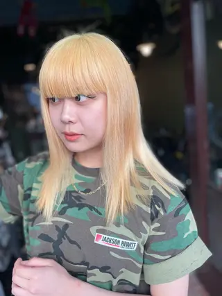 セミロング カラー PATH-hair. storeのヘアスタイル