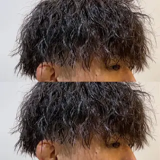 パーマ メンズ 年間2000名担当◎ パーマ職人/仲原佑樹のヘアスタイル