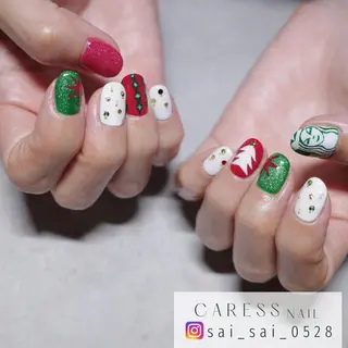 ネイル caress  nail カレスネイル　代々木上原所属・カレスネイル さいのネイルデザイン