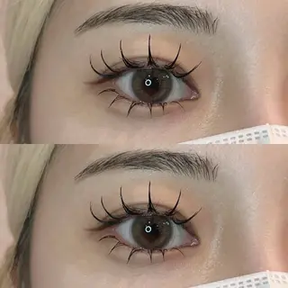 マツエク・マツパ 數村 彩のマツエク・マツパデザイン